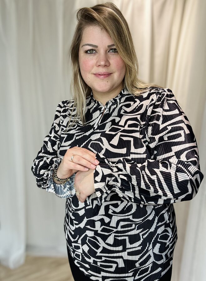 CARMIKA LIFE LONG PANT JRS Pumice Stone/BLACK GEO