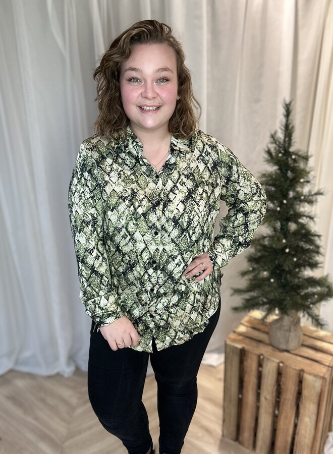 VMCCINDY JEAN LS SHIRT WVN GA CUR