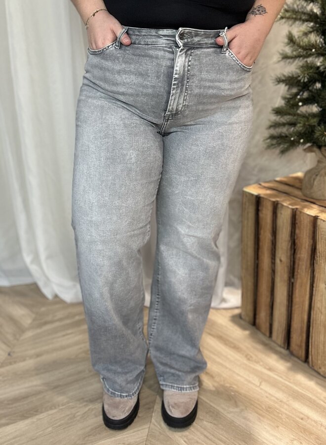 CARWILLY HW WIDE DNM TAI0918 NOOS Grey Denim