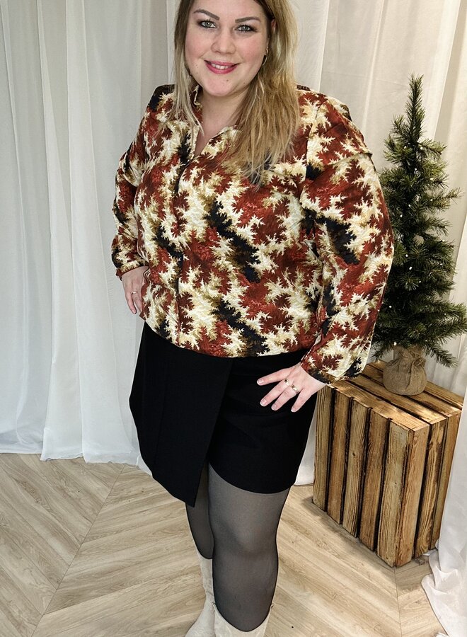 CARLAMINA LIFE MW SKORT TRL black