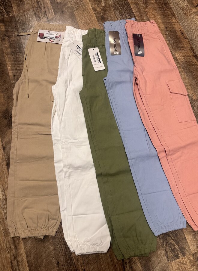 Cargo Broek Anna (meerdere kleuren)