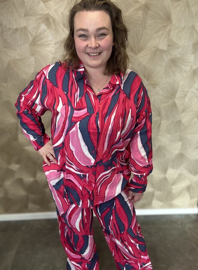 VMCVERA VIOLET LS SHIRT WVN GA CUR Jazzy/Violet