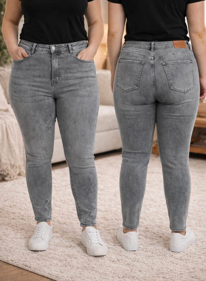 Jeans Grijs SM2139-6#