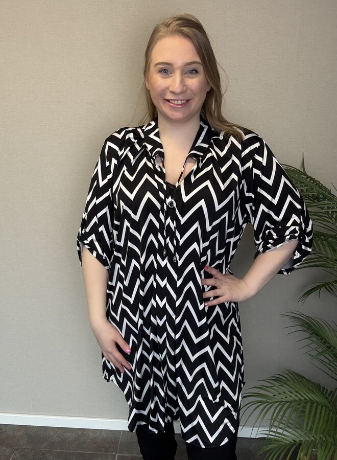 Tuniek C-2121 Zigzag