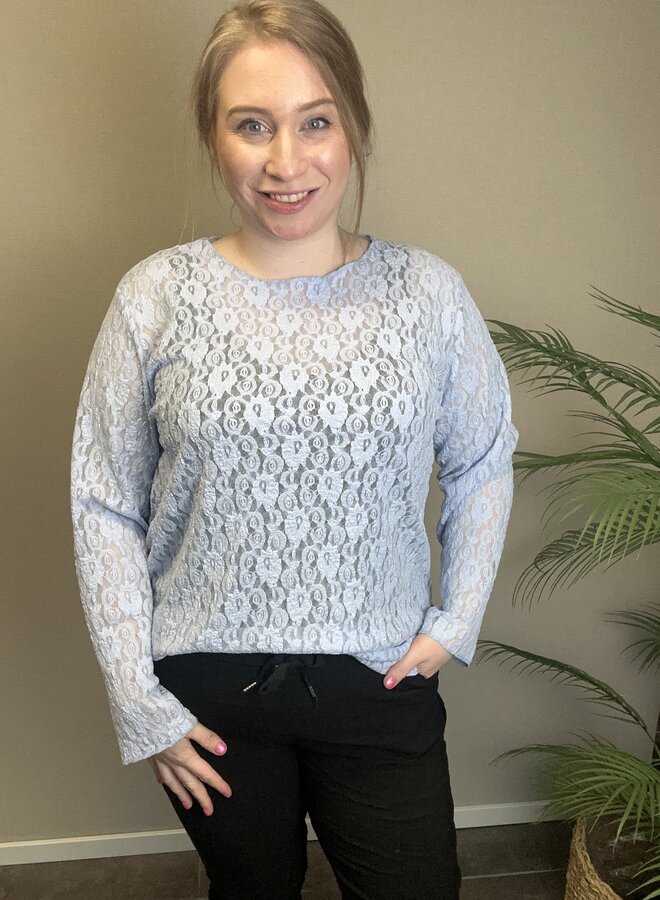 Kanten top Barcelona  (Meerdere Kleuren)