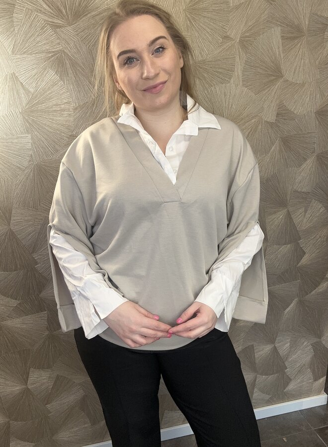 Trui blouse Siska (meerdere kleuren)