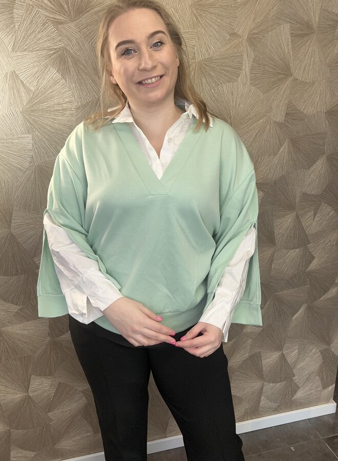Trui blouse Siska (meerdere kleuren)