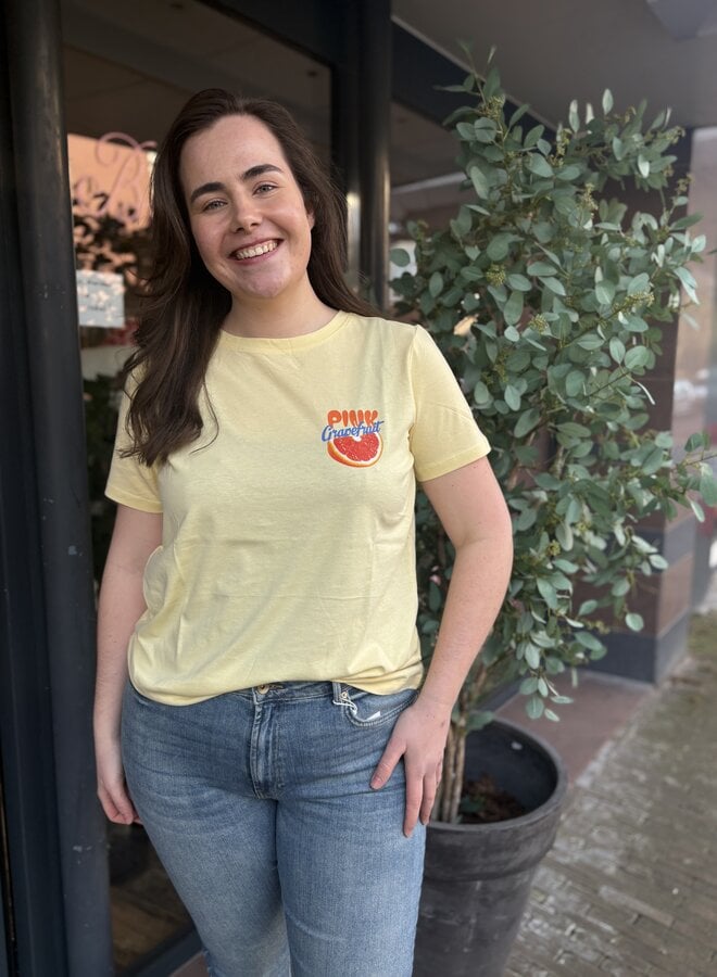 CARBOLETTE LIFE REG S/S TOP BOX JRS Sunlight/PINK