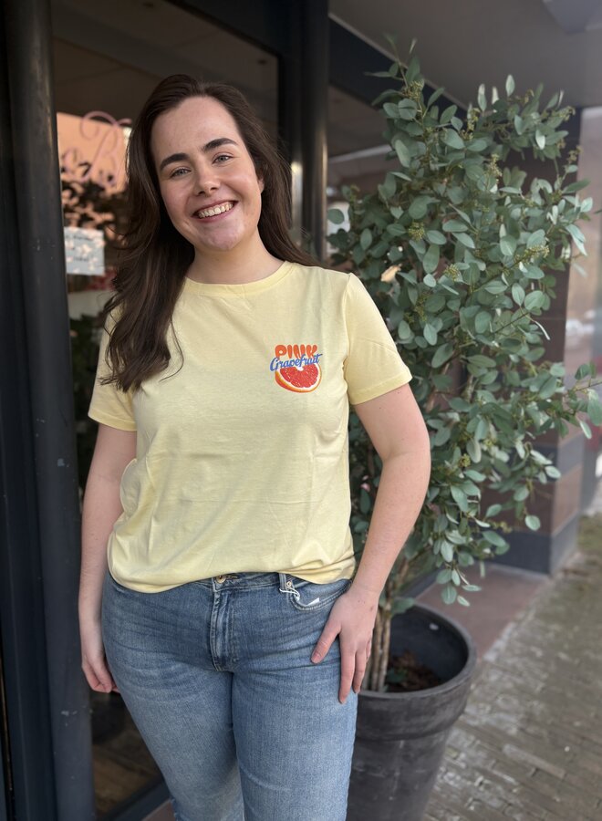 CARBOLETTE LIFE REG S/S TOP BOX JRS Sunlight/PINK