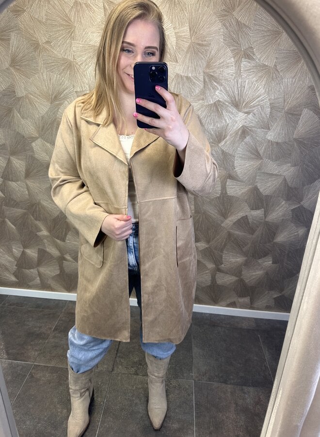 Suedinen jasje klazina