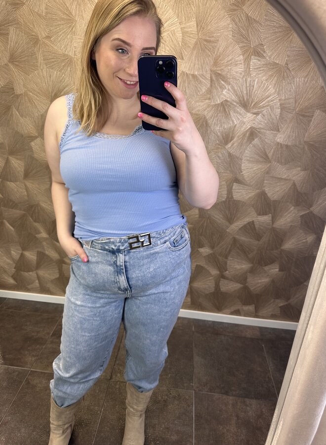 CARSARA SHARAI LACE TANK TOP JRS NOOS Serenity