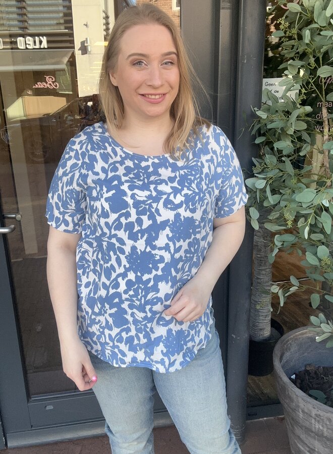 CARVICO LIFE S/S TOP VIS WVN Riviera/FOREST FLO