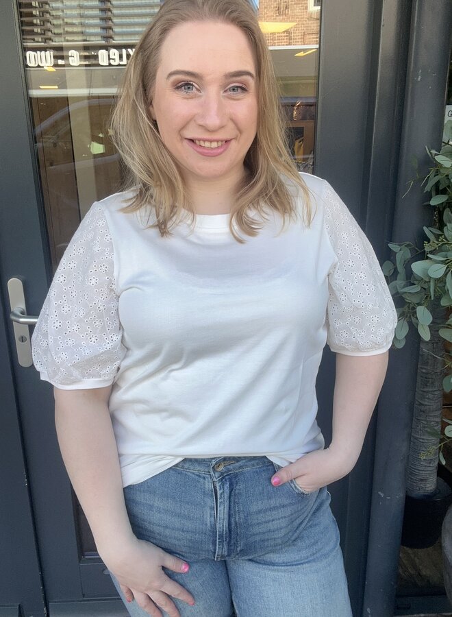 VMCJANNI SS O-NECK SHORT TOP JRS GA CUR Snow White