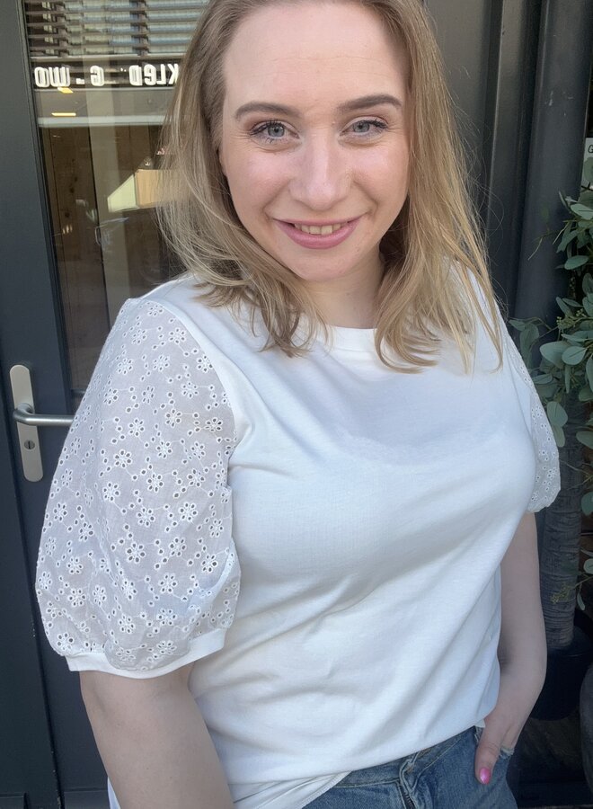 VMCJANNI SS O-NECK SHORT TOP JRS GA CUR Snow White