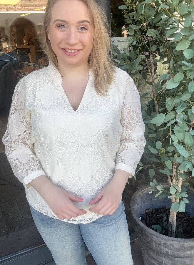 Blouse Majorieke (Meerdere kleuren)'