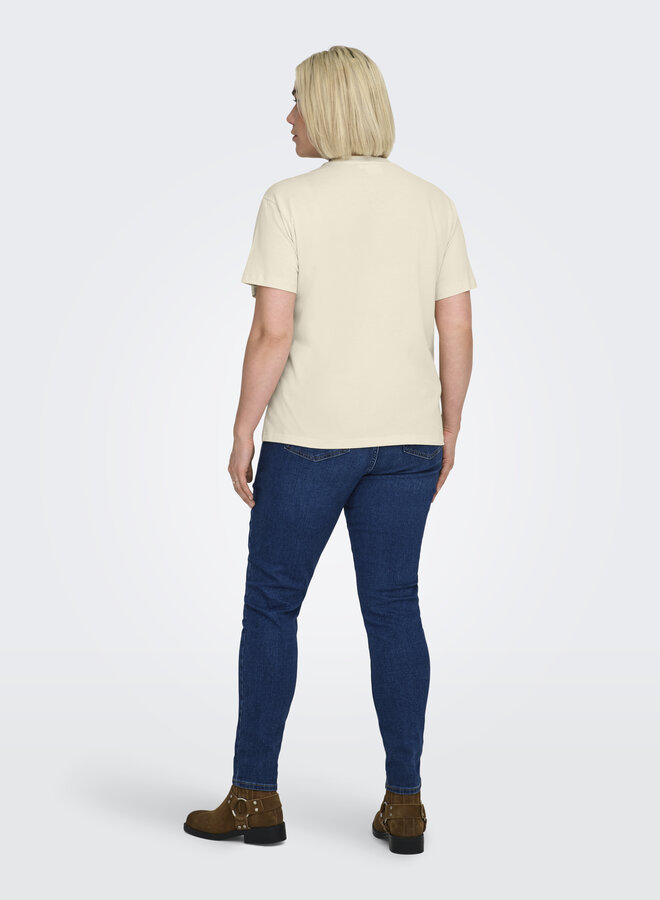 CARCHELSEA S/S EMB TOP JRS Birch/Chelsea ch