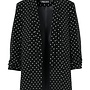 PCBOSELLA 3/4 PRINTED BLAZER NOOS BC Black/NEW DOT