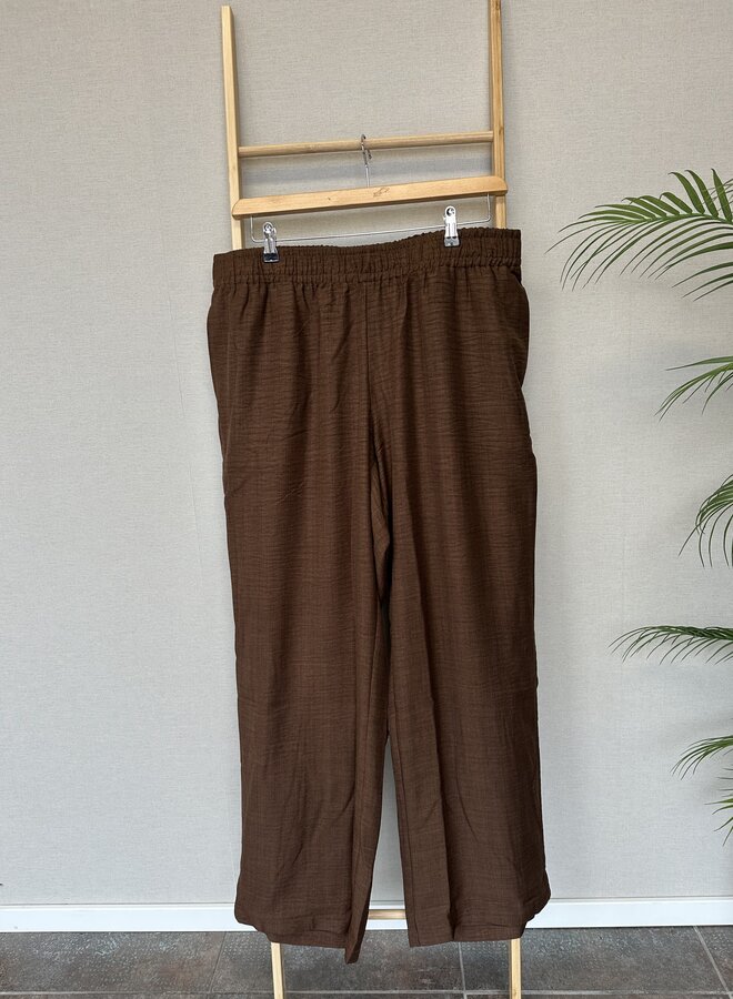 VMJASMINA HW PANT EXP CUR Shaved Chocolate