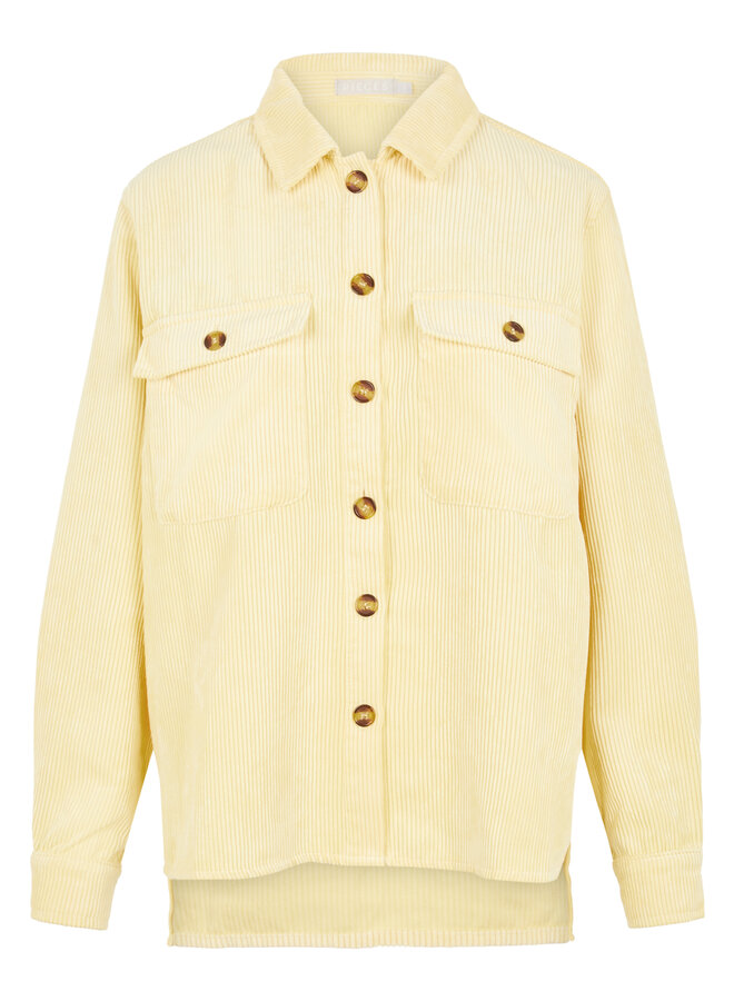 PCEFFI LS SHIRT WVN NOOS French Vanila