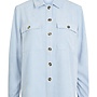 PCEFFI LS SHIRT WVN NOOS Cashmere Blue