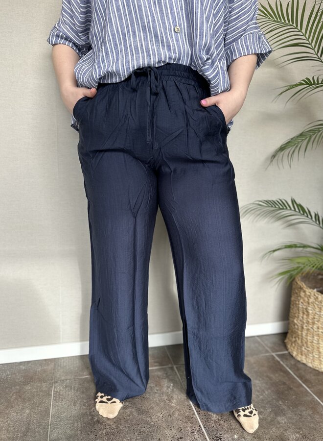 CARSANDY HW PANTS TLR Navy Blazer