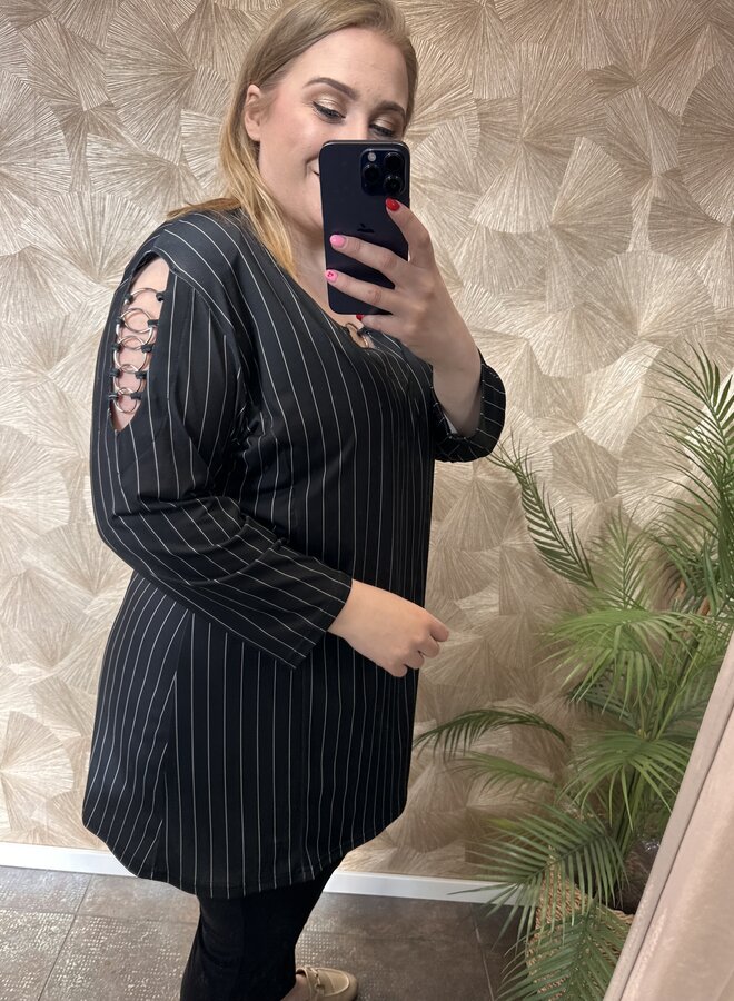 Tuniek C-2607 Pinstripe