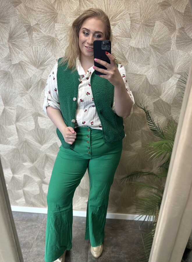 Gilet teddy (meerdere kleuren)