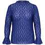 CARBELLA O-NECK LACE BELL SLEEVE TOP JRS Laser Beam