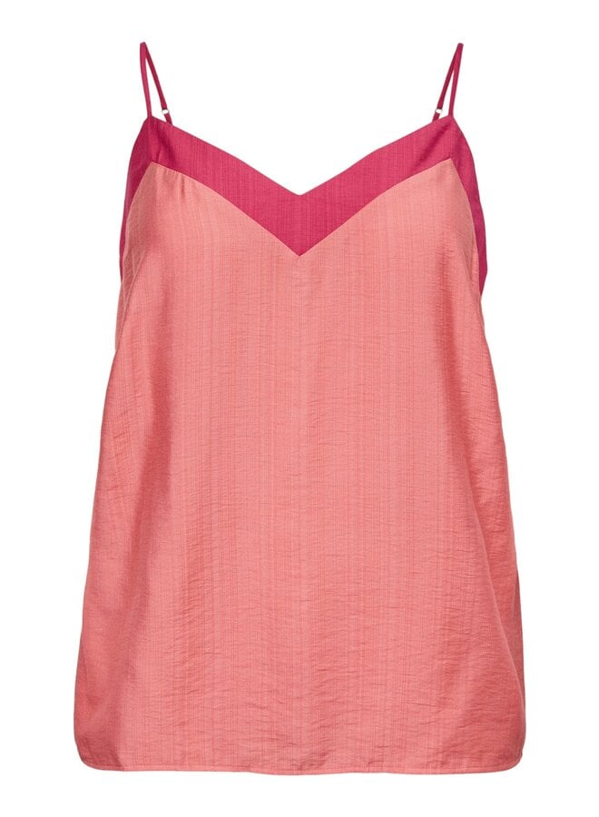 VMCDENISE SINGLET TOP WVN BTQ GA CUR Coral Paradise/JAZZY