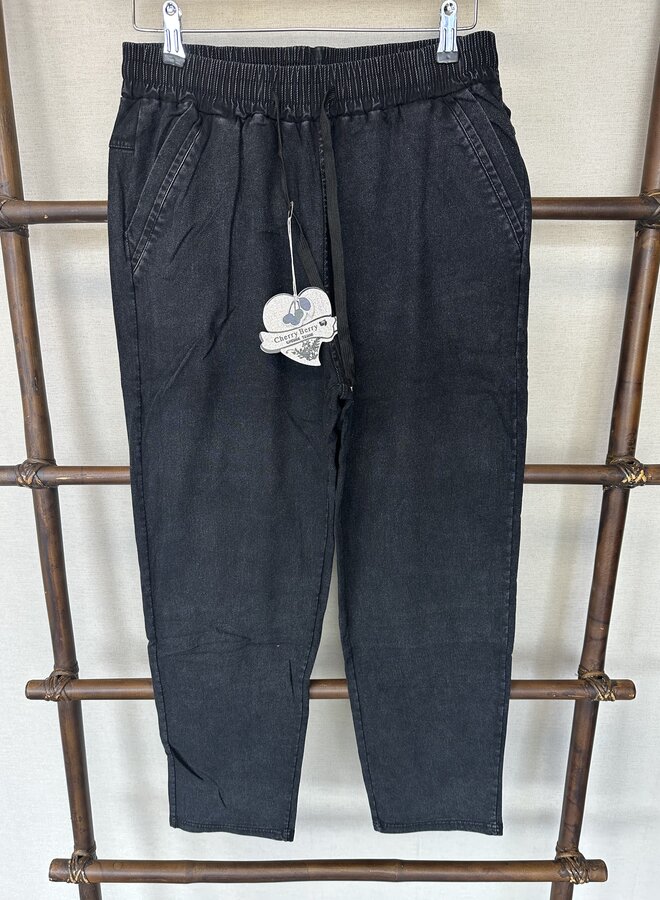 Broek Cherry Berry Y19018 Zwart