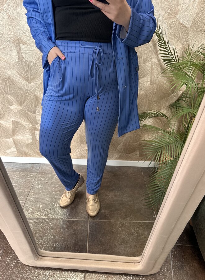 Broek D-2102 Pinstripe