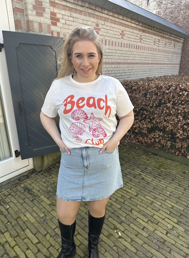 CARMIKO NIGHTS SS REG TEE JRS WEH Cloud Dancer/Beach Club