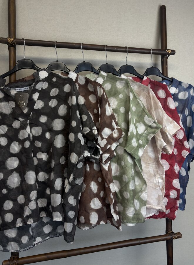 Blouse stip (meerdere kleuren)