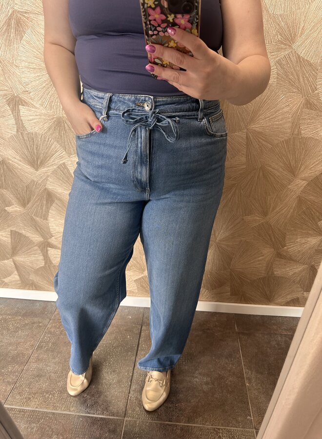 CARGIANNA MW STRAIGHT AZ751 DNM NOOS Medium Blue Denim ''30