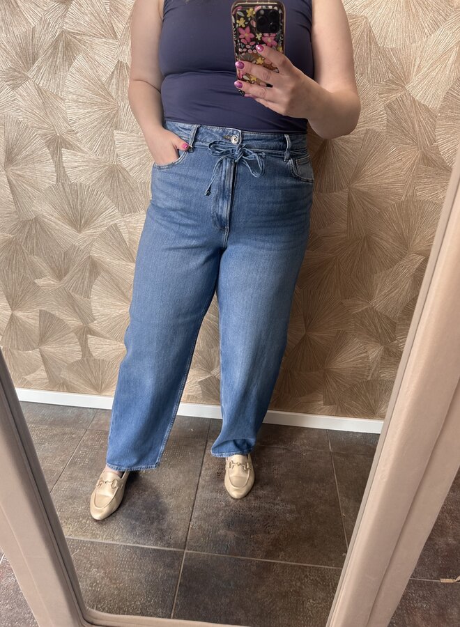CARGIANNA MW STRAIGHT AZ751 DNM NOOS Medium Blue Denim ''34