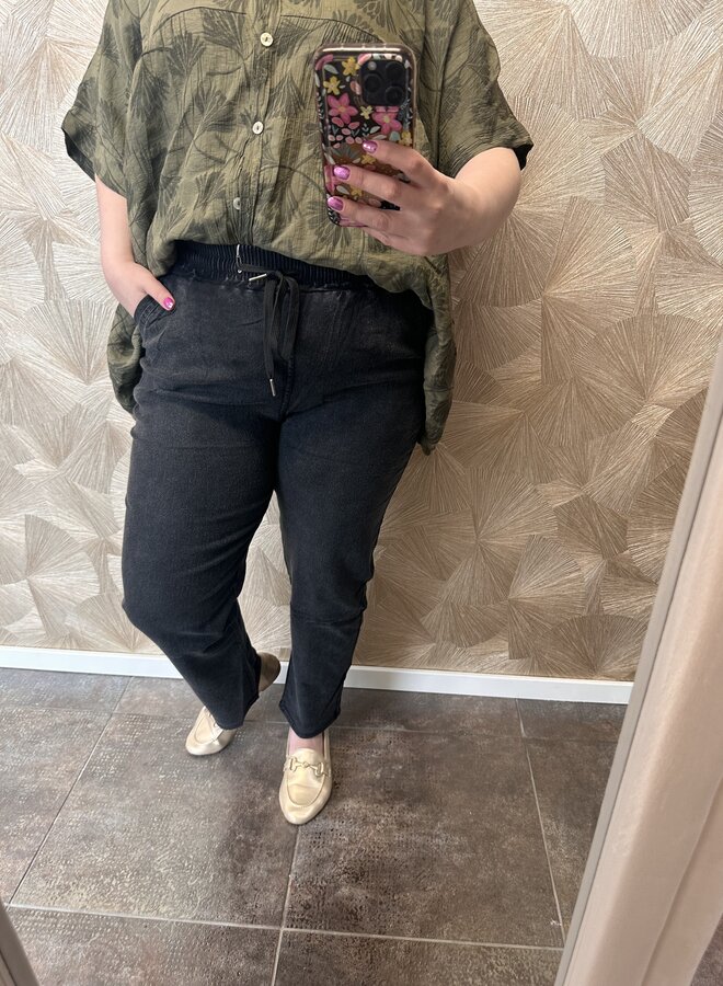 Broek Cherry Berry Y19018 Zwart