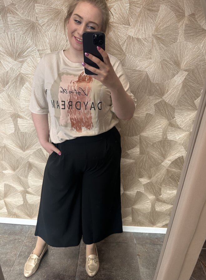 CARSTILLA WIDE CULOTTE PANT JRS Black