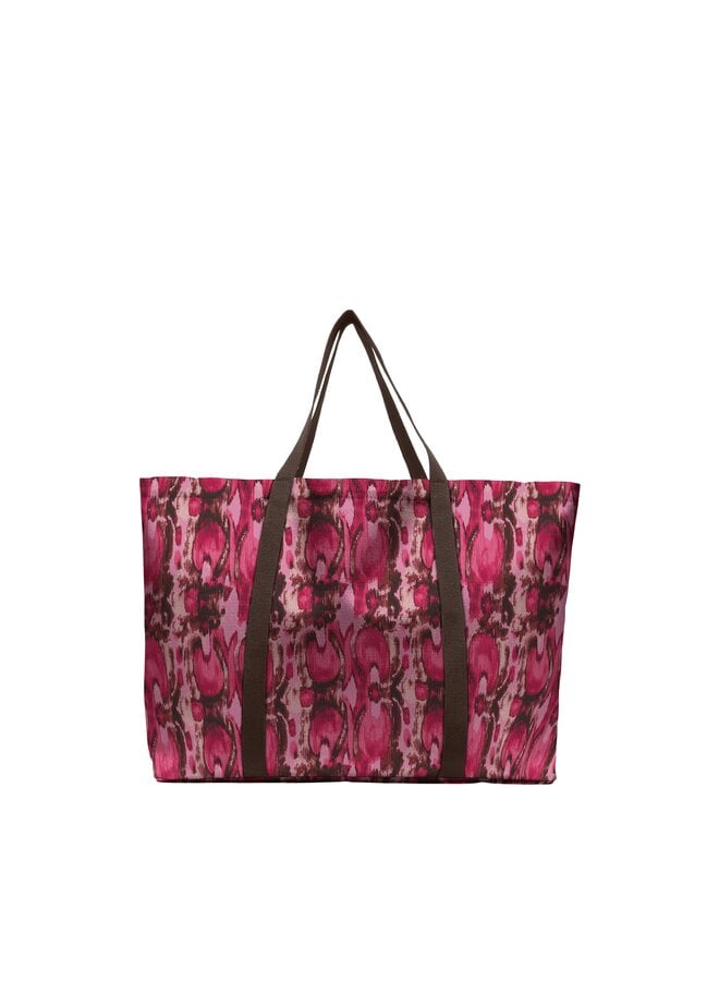 CARCASSY BEACH TOTE BAG AOP Rosebloom/Spash rose