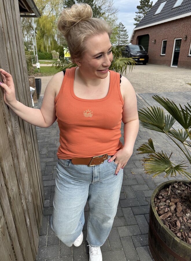 VMCDISA TANK TOP BOX JRS CUR Langoustino/SUNSET