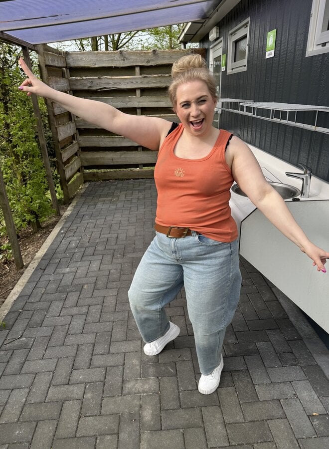 VMCDISA TANK TOP BOX JRS CUR Langoustino/SUNSET