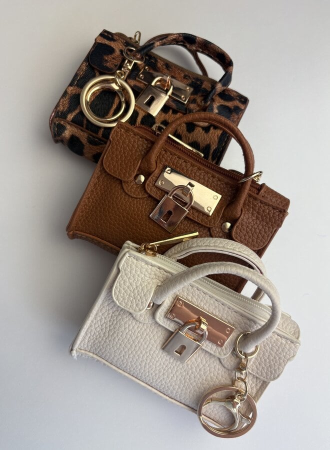 Sleutelhanger Tasje (meerdere kleuren)