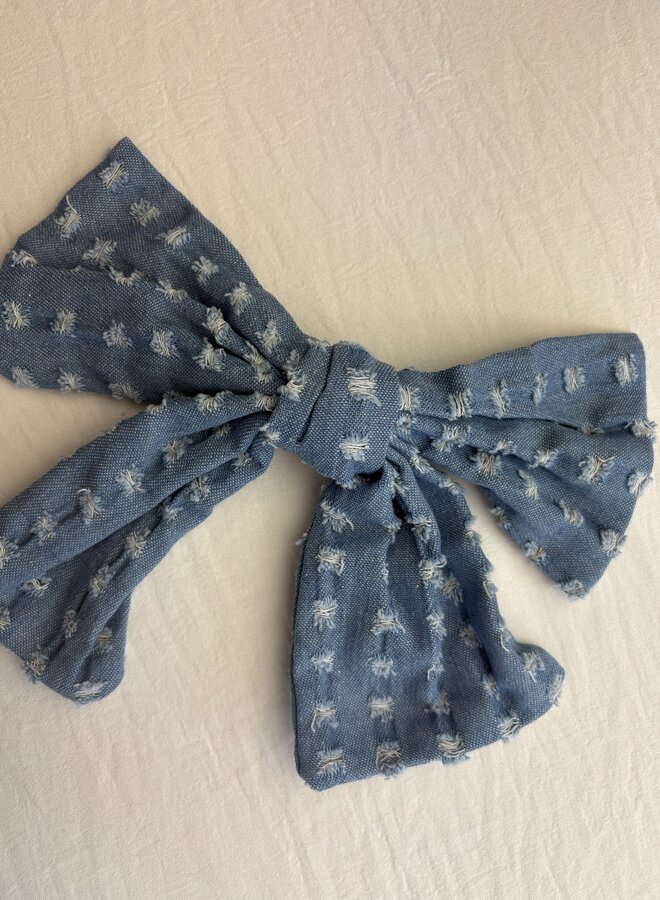 Haarspeld Ripped Bow