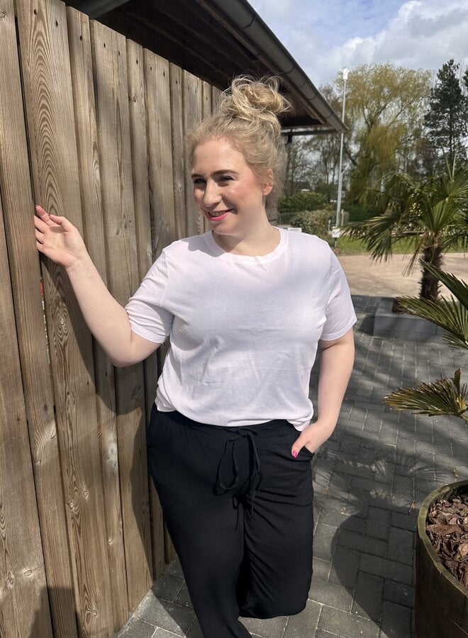 CARONLY S/S 2-PACK TEE JRS NOOS Black/ WITH WHITE