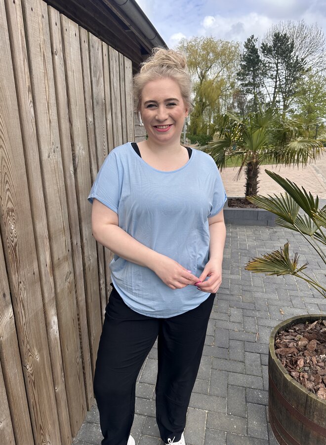 VMAYA PLAIN SS TOP CURVE Clear Sky