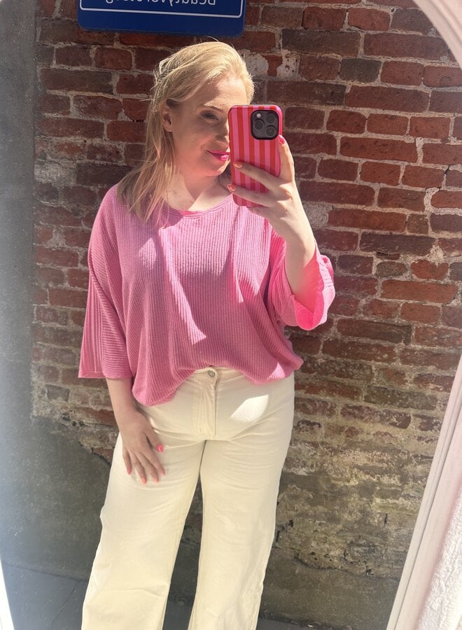 Jeans Wide Leg Crème SKA072-23