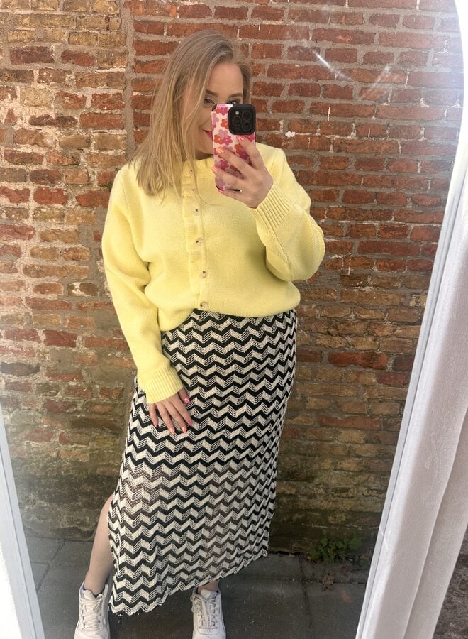 VMCTIKKA NW ANKLE SKIRT JRS CUR Black/Birch blen