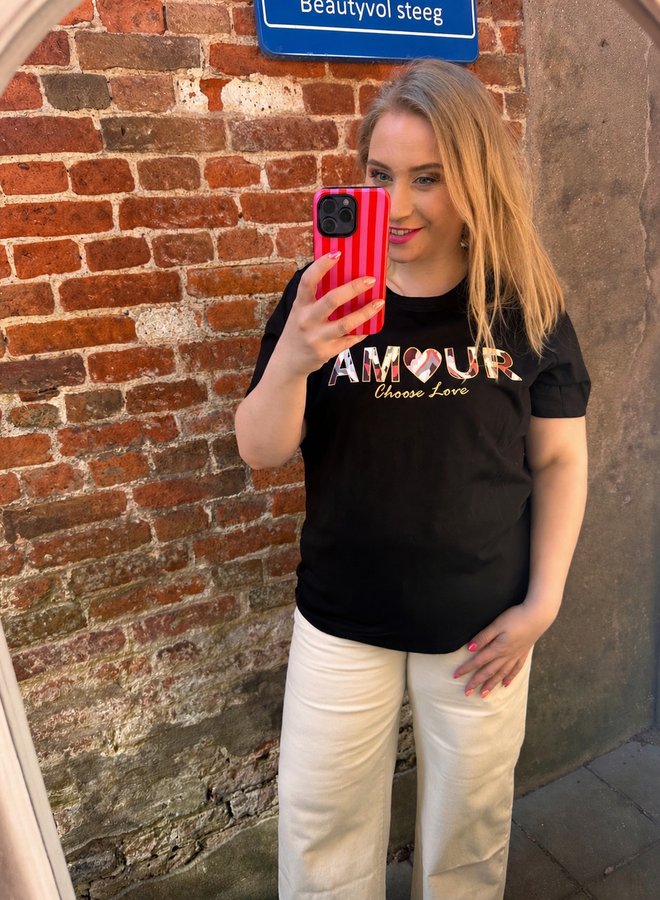 CARBOOSTERY SS REG TEE JRS Black/Mikasi