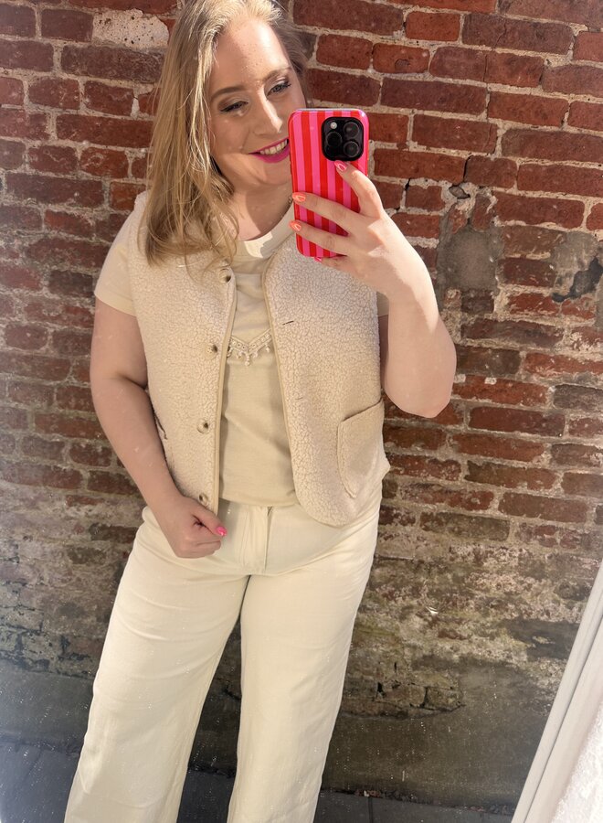 Gilet teddy (meerdere kleuren)