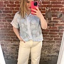 Blouse Denim Flora