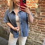 VMCDIONNE 2/4 EMB DENIM SHIRT RA339 CUR Medium Blue Den/HEART